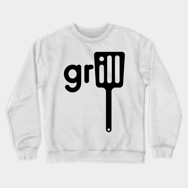 Grill BBQ barbeque barbecue bacon meat vegan gift Crewneck Sweatshirt by MrTeee